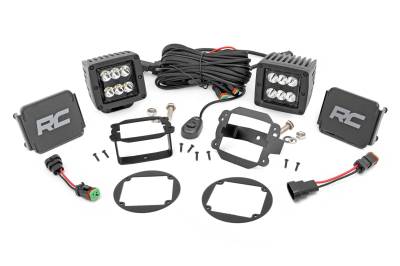 Rough Country 70630 Black Series LED Fog Light Kit