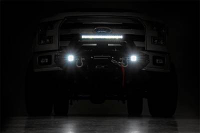 Rough Country - Rough Country 10762 Exo Winch Mount System Front Bumper - Image 5