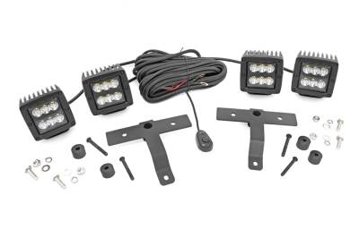 Rough Country 70822 LED Light Pod Kit