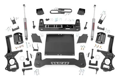 Rough Country 21630D Lift Kit-Suspension w/Shock