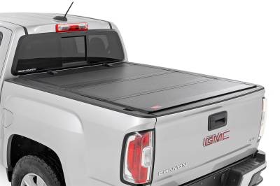 Rough Country 49120500 Hard Tri-Fold Tonneau Bed Cover