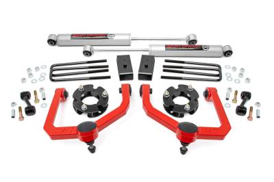 Rough Country 83430RED Suspension Lift Kit w/Shocks