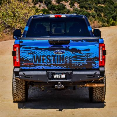 Westin - Westin 58-421275 Pro-Series Rear Bumper - Image 7