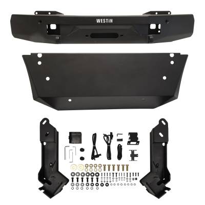 Westin - Westin 58-311295 Pro-Series Mid Width Front Bumper - Image 6