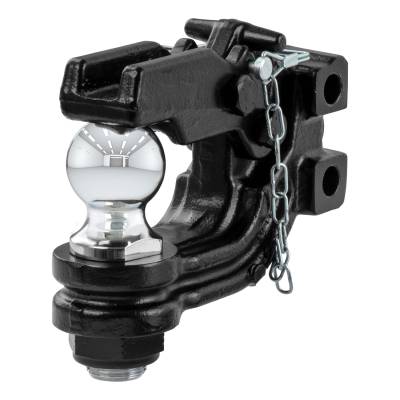 CURT - CURT 45919 Channel Style Forged Pintle With Ball - Image 2