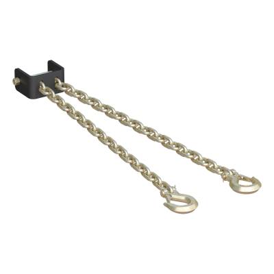 CURT - CURT 16613 Crosswing Fifth Wheel Safety Chain Assembly - Image 1