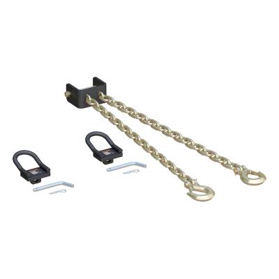 CURT - CURT 16612 Crosswing Fifth Wheel Safety Chain Assembly - Image 2