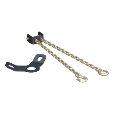 CURT - CURT 16614 Crosswing Fifth Wheel Safety Chain Assembly - Image 2