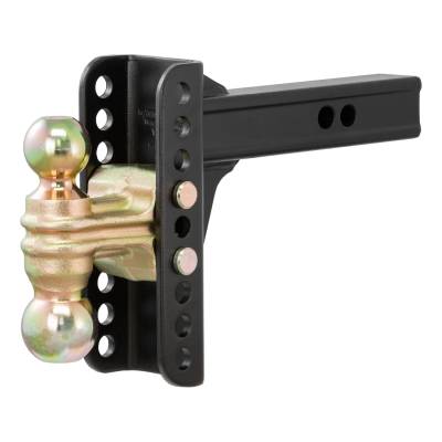 CURT - CURT 45900 Channel Style Adjustable Dual Ball Mount - Image 2