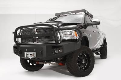 Fab Fours - Fab Fours DR10-A2950-1 Premium Heavy Duty Winch Front Bumper - Image 8