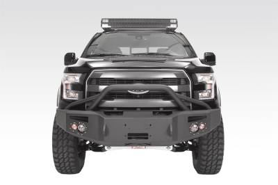 Fab Fours - Fab Fours FF15-H3252-B Premium Heavy Duty Winch Front Bumper - Image 2