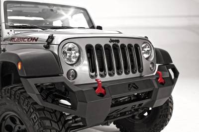 Fab Fours - Fab Fours JK07-D1851-1 Vengeance Front Bumper - Image 4