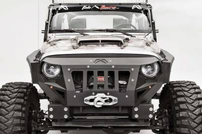 Fab Fours - Fab Fours GR1000-1 Grumper Grill/Front Bumper - Image 5