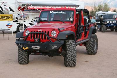 Fab Fours - Fab Fours JK07-B1850-1 Lifestyle Winch Front Bumper - Image 9