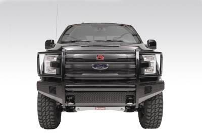 Fab Fours - Fab Fours FF09-K1960-1 Black Steel Front Ranch Bumper - Image 3