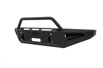 Fab Fours - Fab Fours FS17-RS4162-1 Red Steel Front Bumper - Image 5