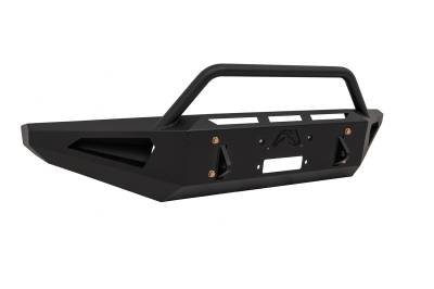 Fab Fours - Fab Fours FS17-RS4162-1 Red Steel Front Bumper - Image 4