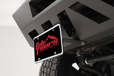 Fab Fours - Fab Fours M2250-B Vengeance Front License Plate Bracket - Image 5