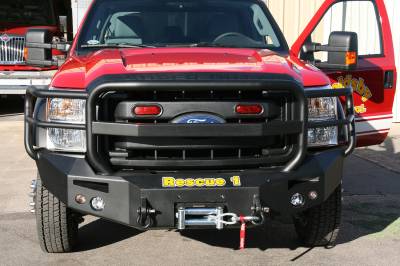 Fab Fours - Fab Fours FS11-A2650-1 Premium Heavy Duty Winch Front Bumper - Image 5