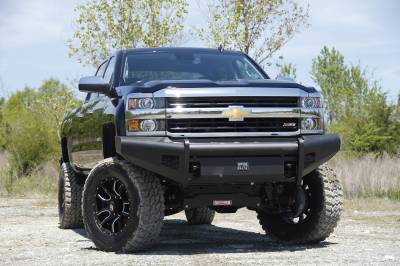 Fab Fours - Fab Fours CH14-Q3061-1 Elite Front Ranch Bumper - Image 5