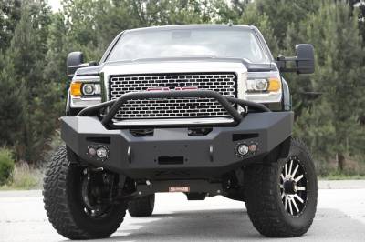 Fab Fours GM14-A3152-1 Premium Heavy Duty Winch Front Bumper