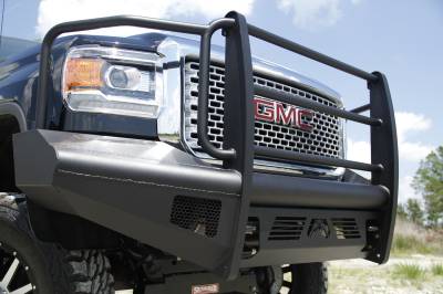 Fab Fours - Fab Fours GM14-Q3160-1 Elite Front Ranch Bumper - Image 3