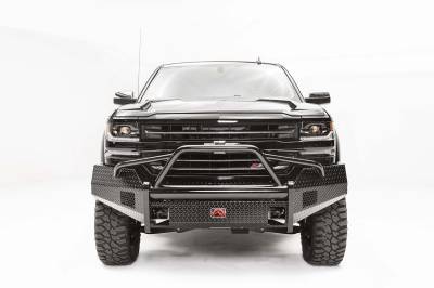 Fab Fours CS16-K3862-1 Black Steel Front Bumper