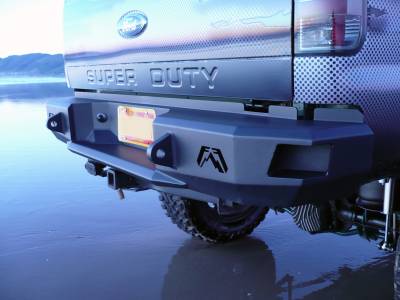 Fab Fours - Fab Fours FS08-W1350-1 Heavy Duty Rear Bumper - Image 7