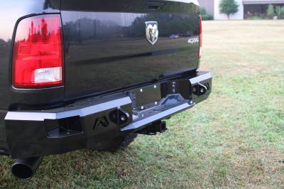 Fab Fours - Fab Fours DR09-W2950-1 Heavy Duty Rear Bumper - Image 2