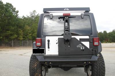 Fab Fours - Fab Fours JP-Y1261T-1 Off The Door Tire Carrier - Image 5