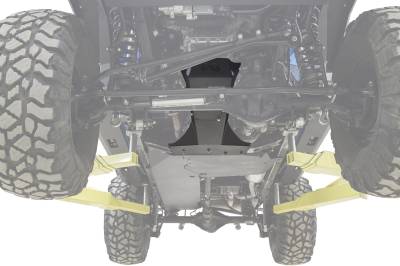 Fab Fours - Fab Fours JK3032-1 Transmission And Oil Pan Skid Plate - Image 2