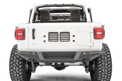 Fab Fours - Fab Fours JL18-Y1851-B Heavy Duty Rear Bumper - Image 5