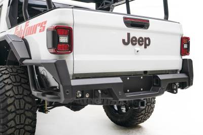 Fab Fours - Fab Fours JT20-Y1950-B Rear Bumper - Image 5