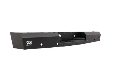 Fab Fours - Fab Fours DR06-RT1050-1 Red Steel Rear Bumper - Image 3