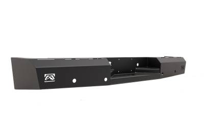 Fab Fours - Fab Fours DR10-RT2950-1 Red Steel Rear Bumper - Image 3