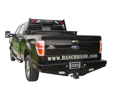 Ranch Hand - Ranch Hand SBF09HBLSL Sport Series Back Bumper - Image 2