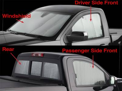 WeatherTech - WeatherTech TS0001K3 WeatherTech SunShade Full Vehicle Kit - Image 4