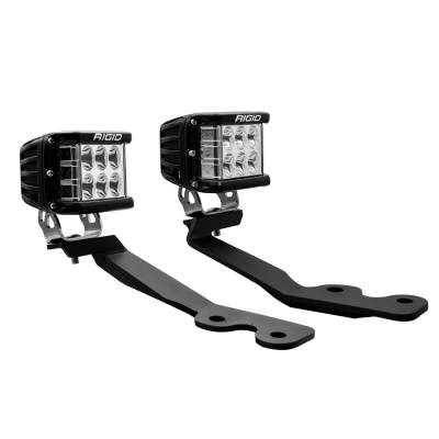 Rigid Industries - Rigid Industries 46808 A-Pillar D-SS Series Light Mount Kit - Image 2