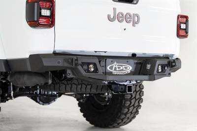 Addictive Desert Designs R971241280103 Stealth Fighter Rear Bumper